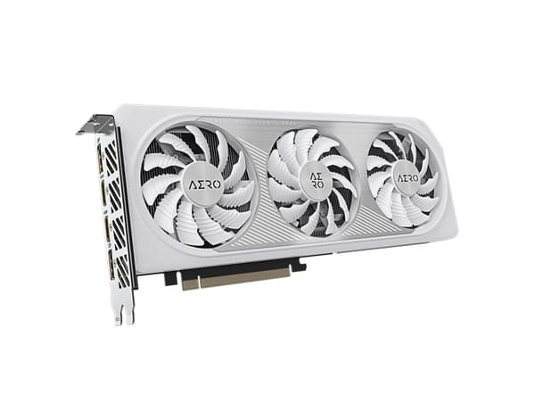Gigabyte GeForce RTX 4060 AERO OC 8G grafikkort - 8GB GDDR6, 2x HDMI, 2x DP