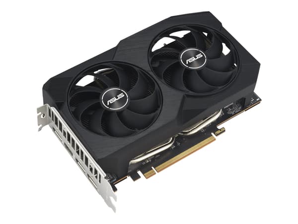 ASUS Dual -RX7600-O8G-V2, Radeon RX 7600, 8 GB, GDDR6, 128 bittiä, 7680 x 4320 pikseliä, PCI Express 4.0