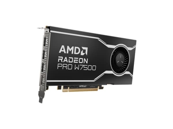 AMD Radeon Pro W7500, Radeon Pro W7500, 8 GB, GDDR6, 128 bittiä, 7680 x 4320 pikseliä, PCI Express x8 4.0