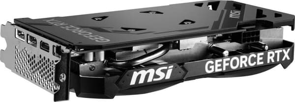 MSI GeForce RTX 4060 VENTUS 2X BLACK 8G OC - Näytönohjaimet - GeForce RTX 4060 - 8GB GDDR6 - PCIe 4.0 x8 - HDMI, 3 x DisplayPort - Box (V516-004R)