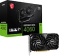 Pikkukuva 1 / 9: MSI GeForce RTX 4060 VENTUS 2X BLACK 8G OC - Näytönohjaimet - GeForce RTX 4060 - 8GB GDDR6 - PCIe 4.0 x8 - HDMI, 3 x DisplayPort - Box (V516-004R)