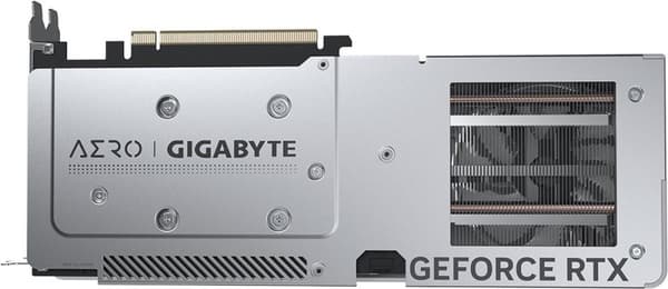 Gigabyte GeForce RTX 4060 AERO OC 8G - Grafikkort - GeForce RTX 4060 - 8GB GDDR6 - PCIe 4.0 - 2 x HDMI, 2 x DisplayPort (GV-N4060AERO OC-8GD)