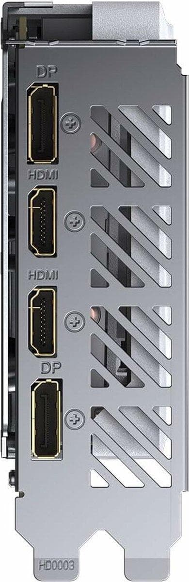 Gigabyte GeForce RTX 4060 AERO OC 8G - Grafikkort - GeForce RTX 4060 - 8GB GDDR6 - PCIe 4.0 - 2 x HDMI, 2 x DisplayPort (GV-N4060AERO OC-8GD)