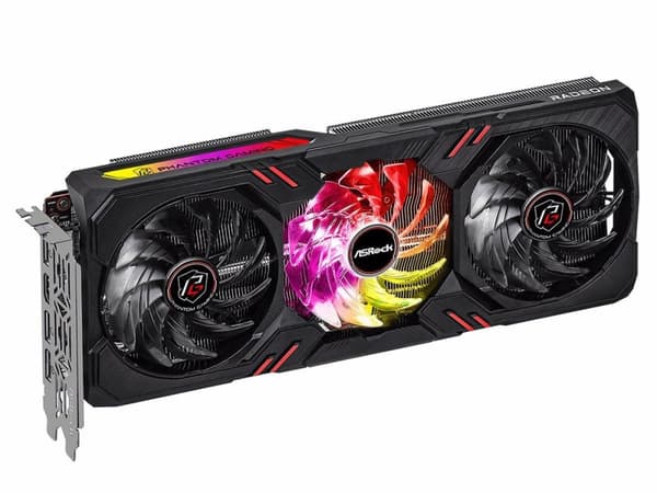 ASRock Phantom Gaming Radeon RX 7600 8GB OC - Grafikkort - Radeon RX 7600 - 8GB GDDR6 - PCIe 4.0 x8 - HDMI, 3 x DisplayPort - Box (90-GA4BZZ-00UANF)