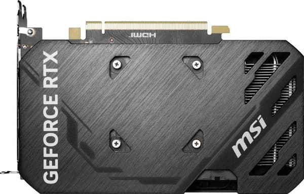 MSI GeForce RTX 4060 Ti VENTUS 2X SVART 8G OC - Grafikkort - GeForce RTX 4060 Ti - 8GB GDDR6 - PCIe 4.0 x8 - HDMI, 3 x DisplayPort - Svart (V515-017R)