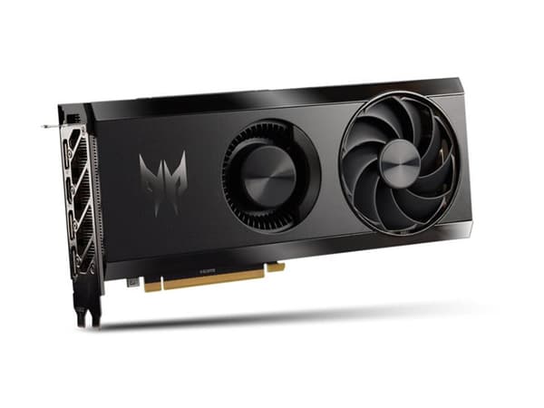 Acer Predator BiFrost Radeon RX 7600 OC - Grafikkort - Radeon RX 7600 - 8 GB GDDR6 - PCIe 4.0 x8 - HDMI, 3 x DisplayPort Svart