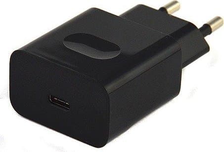 Vega-laddare USB TYPE-C 3A VÄGGLADDARE SVART HUAWEI HW-050300E00 USB-C SNABBLADDARE KABEL 3000mA PD>