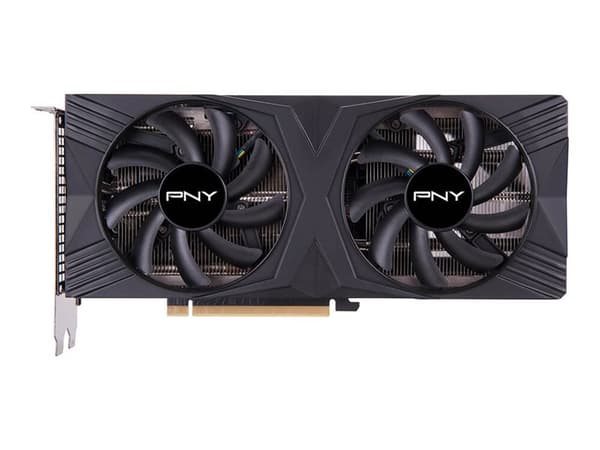 PNY GeForce RTX 4060 Ti 16G VERTO Dual Fan - Grafikkort - GeForce RTX 4060 Ti - 16 GB GDDR6 - PCIe 4.0 x16 - 3 x DisplayPort, HDMI Svart