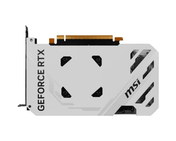 MSI GeForce RTX 4060 VENTUS 2X WHITE 8G OC - Grafikkort - GeForce RTX 4060 - 8 GB GDDR6 - PCIe 4.0 x8 - HDMI, DisplayPort - hvit