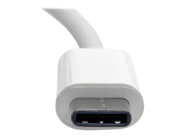 Eaton Tripp Lite Series USB Type-C (USB-C) to HDMI/DVI/VGA All-in-One Converter Adapter, Thunderbolt 3 Compatible, Ultra HD 4K x 2K (3840 x 2160) @ 3