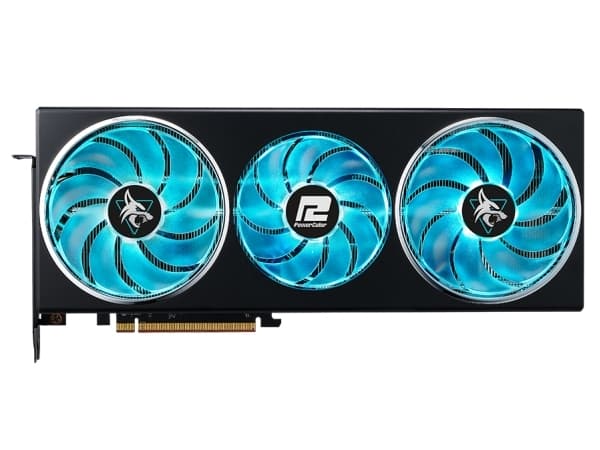 PowerColor Hellhound Radeon RX 7800 XT - Grafikkort - Radeon RX 7800 XT - 16 GB GDDR6 - PCIe 4.0 - HDMI, 3 x DisplayPort