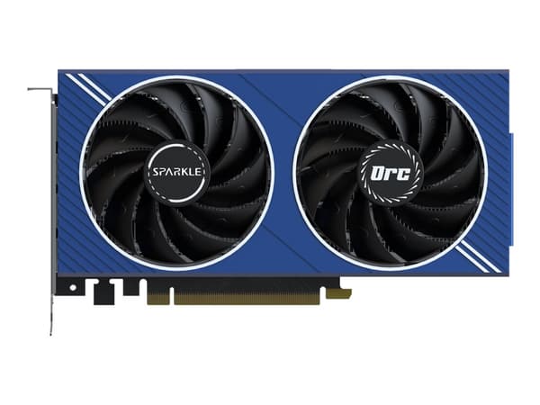 SPARKLE Intel A750 ORC OC Dual Fan 8GB VGA Card (SA750C-800C) musta, Sininen, Hopea SPARKLE Intel A750 ORC OC Dual Fan 8GB VGA Card (SA750C-800C) musta, Sininen, Hopea