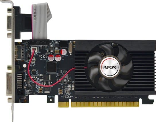 AFOX AF730-4096D3L3-V2, GeForce GT 730, 4 GB, GDDR3, 128 bittiä, 2560 x 1600 pikseliä, PCI Express 2.0