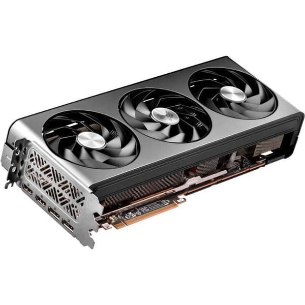 SAPPHIRE - Grafikkort - NITRO+ AMD RADEON RX 7700 XT GAMING OC 12GB - GDDR6 - DUBBLA HDMI / DUBBLA DP