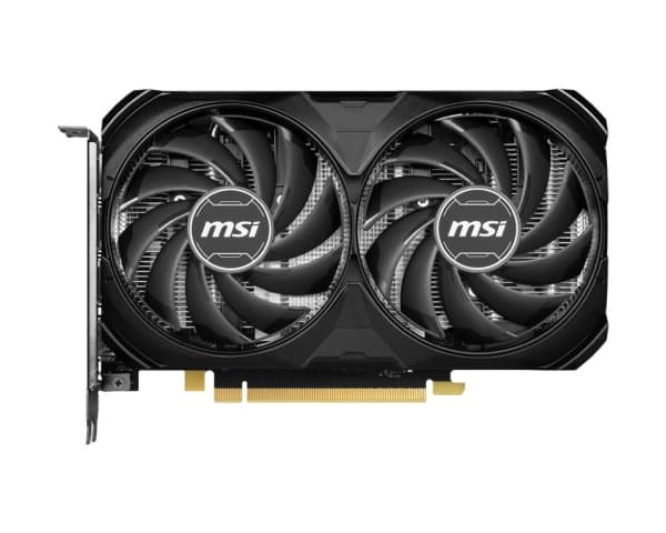 MSI GeForce RTX 4060 Ti VENTUS 2X BLACK 16G OC - Grafikkortti - GeForce RTX 4060 Ti - 16 GB GDDR6 - PCIe 4.0 x16 - HDMI, 3 x DisplayPort - lajittelu