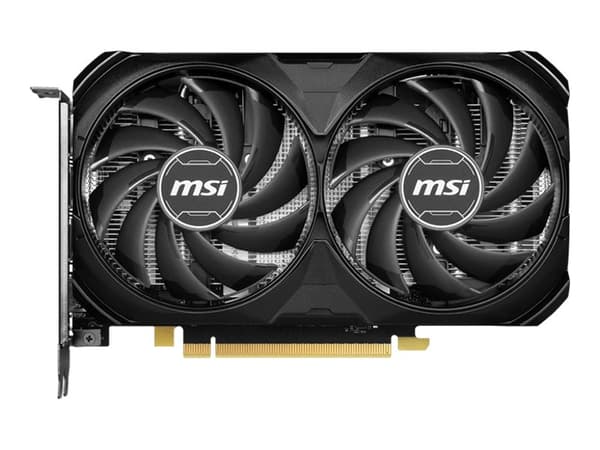 MSI GeForce RTX 4060 Ti VENTUS 2X BLACK 16G OC - Grafikkortti - GeForce RTX 4060 Ti - 16 GB GDDR6 - PCIe 4.0 x16 - HDMI, 3 x DisplayPort - lajittelu