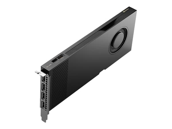 PNY RTX 4000 Ada, RTX A4000, 20 GB, GDDR6, 160 bit, PCI Express x16 4.0, 1 vifte(r)