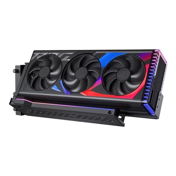 Phanteks Premium PCIe Gen4 Vertical GPU Bracket, DRGB, Black