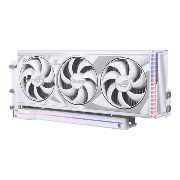 Phanteks Premium PCIe Gen4 Vertical GPU Bracket, DRGB, White