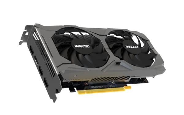 Inno3D GeForce GTX 1650 Twin X2 OC V3 - Grafikkort - GF GTX 1650 - 4 GB GDDR6 - PCIe 3.0 x16 - DVI, 3 x DisplayPort - boks