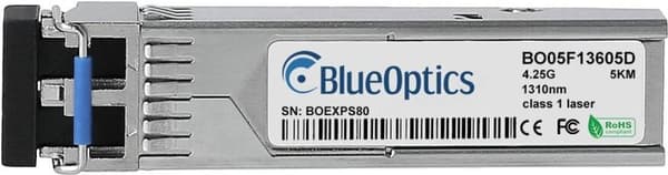 Alcatel-Nokia 472062A kompatibel BlueOptics© SFP transceiver til langbølge single-mode 4 gigabit højhastigheds datatransmissioner i fiberoptiske netvæ