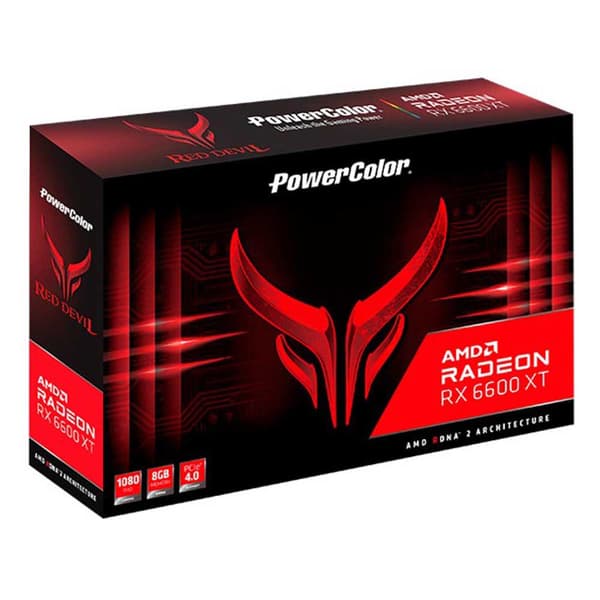 Powercolor Näytönohjain Rx 6600xt 8gb Gddr6 Musta