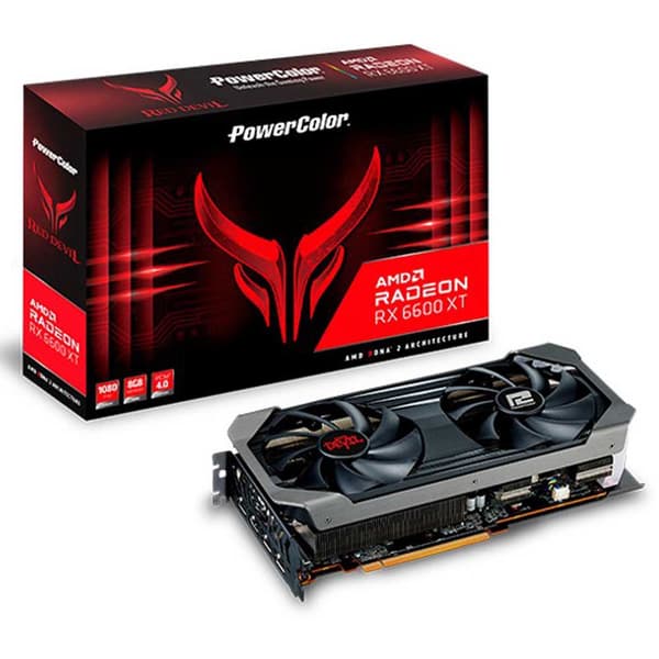 Powercolor Näytönohjain Rx 6600xt 8gb Gddr6 Musta