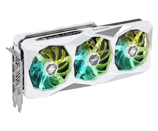 ASRock Steel Legend Radeon RX 7800 XT - Grafikkort - Radeon RX 7800 XT - 16 GB GDDR6 - PCIe 4.0 x16 - HDMI, 3 x DisplayPort