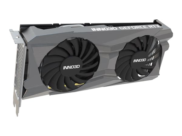 Inno3D GeForce RTX 3050 TWIN X2 - Grafikkort - GF RTX 3050 - 8 GB GDDR6 - PCIe 4.0 - DisplayPort, HDMI, DVI - boks
