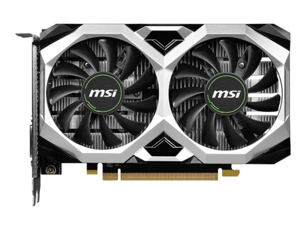 MSI GeForce GTX 1650 D6 VENTUS XS OCV3 - Grafikkort - GF GTX 1650 - 4 GB GDDR6 - PCIe 3.0 x16 - DisplayPort, HDMI, DVI
