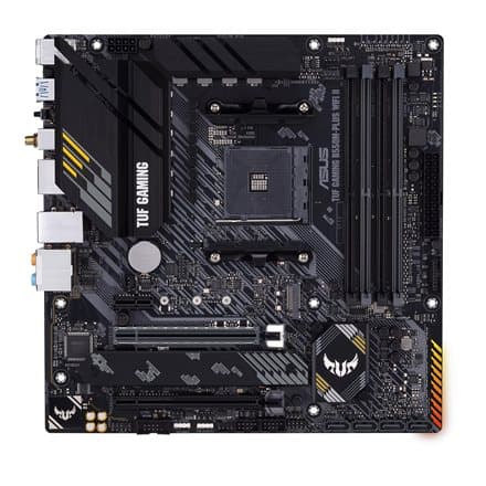 Asus | TUF GAMING B550M-PLUS WIFI II | Processor family AMD | Processor socket AM4 | DDR4 | Memory slots 4 | Chipset  B550 | microATX