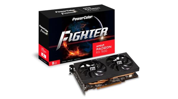 Graphic card POWERCOLOR RX 7600 Fighter 8GB GDDR6