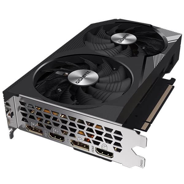 Graphics Card|GIGABYTE|NVIDIA GeForce RTX 3060|12 GB|GDDR6|192 bit|PCIE 4.0 16x|Memory 15000 MHz|GPU 1792 MHz|2xHDMI|2xDisplayPort|GV-N3060WF2OC-12GD2