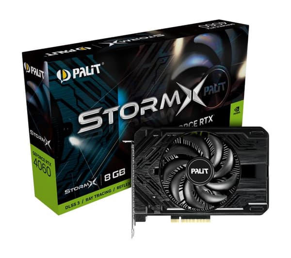 Karta graficzna GeForce RTX 4060 StormX 8GB GDDR6 128bit Sort