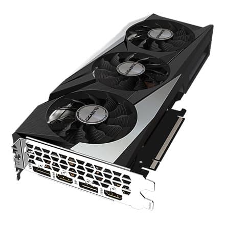 Gigabyte GeForce RTX 3060 GAMING OC 12G (rev. 2.0) NVIDIA 12 GB GDDR6 Sort, Rustfrit stål