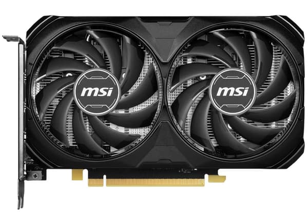 MSI VENTUS GEFORCE RTX 4060 TI 2X BLACK 16G OC graphics card NVIDIA 16 GB GDDR6