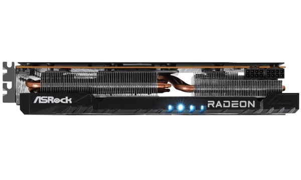 ASRock Radeon RX 7800 XT Challenger 16GB OC graphics card musta