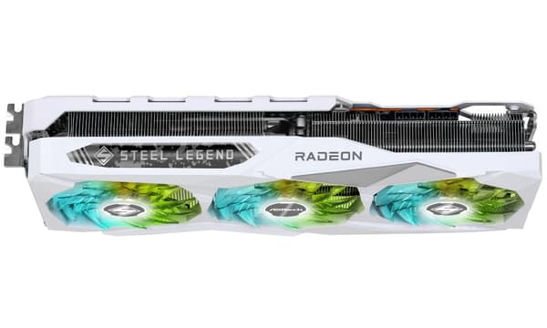 Asrock Radeon RX 7800 XT Steel Legend OC AMD 16 GB GDDR6 Hvit
