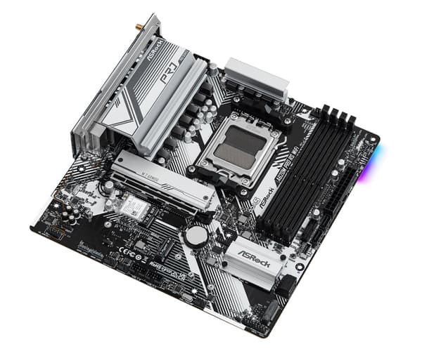 Motherboard ASROCK A620M Pro RS WiFi, Socket AM5, mATX, 4xDDR5