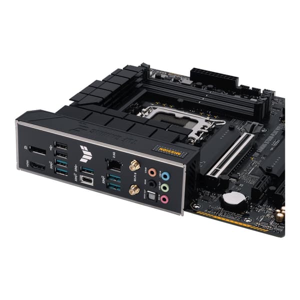 ASUS TUF GAMING B760M-PLUS WIFI D4 / Intel B760 / LGA1700 /4x DDR4 / 2x M.2 / DP / HDMI / 1x USB-C / WIFI / mATX