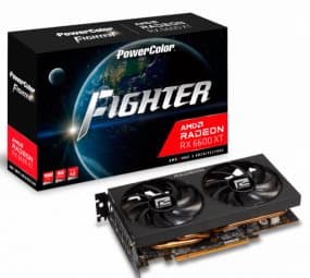 PowerColor AXRX 6600 8GBD6-3DH graphics card AMD Radeon RX 6600 8 GB GDDR6