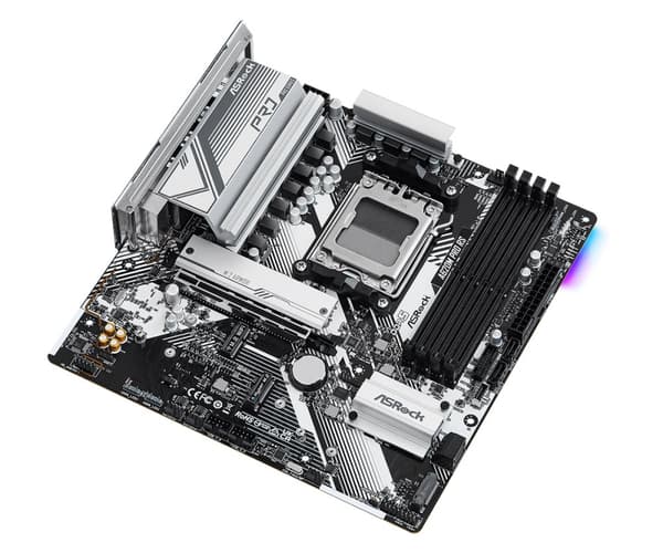 ASRock Motherboard A620M PRO RS - Micro ATX - Socket AM5 - AMD A620