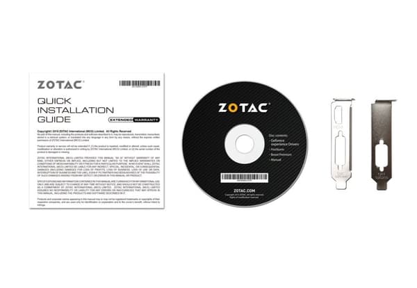 Zotac GeForce GT 710 NVIDIA 2GB GDDR3