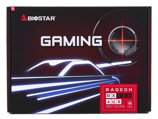 Biostar Radeon RX550 AMD Radeon RX 550 4 GB GDDR5