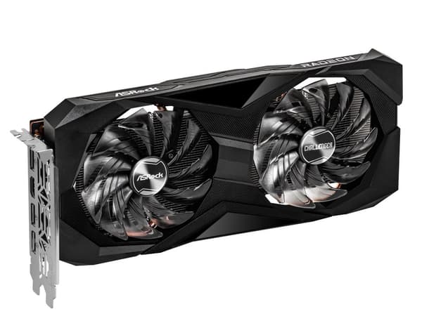 Asrock Challenger RX6600 CLD 8G AMD Radeon RX 6600 8 Gt GDDR6 musta