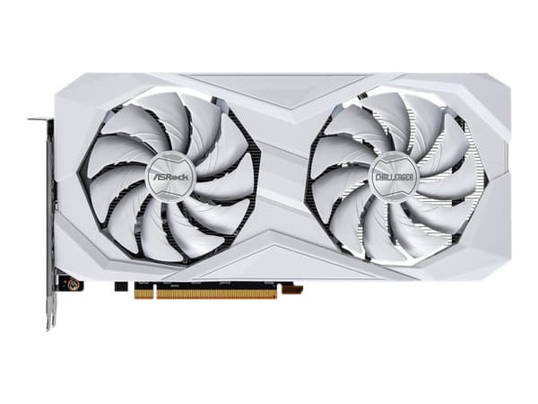 Asrock Challenger AMD Radeon RX 6600, Radeon RX 6600, 8 GB, GDDR6, 128 bittiä, 7680 x 4320 pikseliä, PCI Express 4.0 Valkoinen
