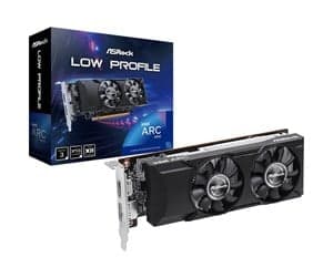 ASRock Arc A310 Low Profile - 4GB GDDR6 RAM - Grafikkort Svart