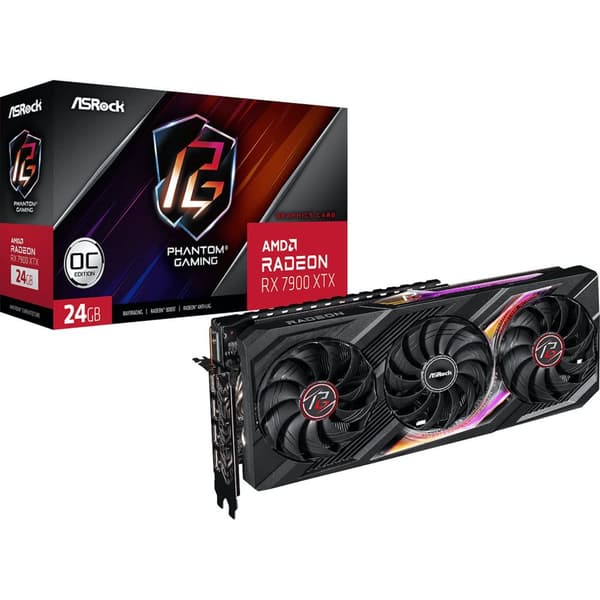 ASRock Radeon RX 7900 XTX Phantom Gaming OC Edition