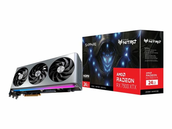 Sapphire NITRO+ Radeon RX 7900 XTX Vapor-X 24GB Silver