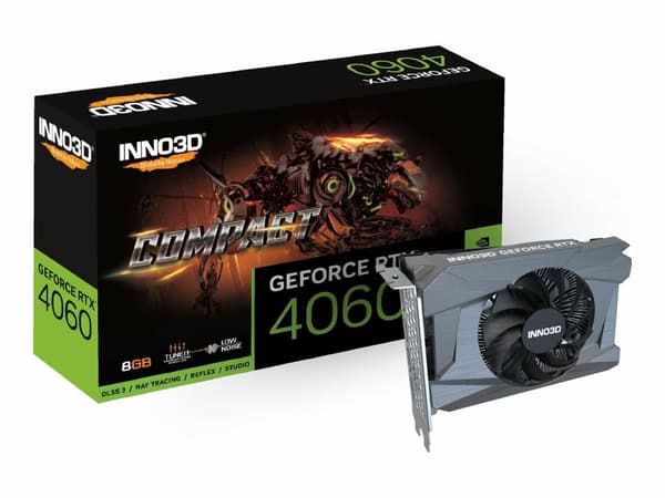 Inno3D GEFORCE RTX 4060 COMPACT 8GB Svart